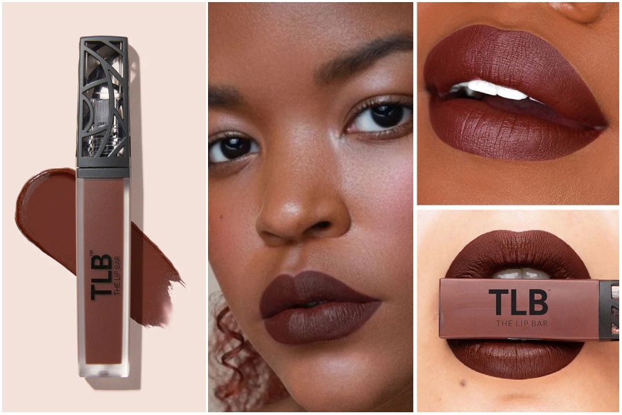 The Lip Bar Nonstop Liquid Matte in "Low Key"